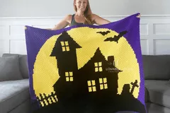 Haunted House Blanket