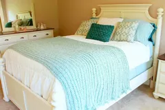 Touch of Teal Afghan