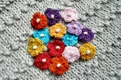 Teeny Tiny Crochet Flowers