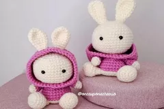 Amigurumi Bunny In The Hood