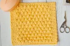 Berry Stitch Spa Washcloth or Dishcloth