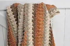 Bulky Yarn Blanket Crochet Pattern