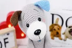 Charlie the Puppy Crochet Pattern - Stuffed Animal