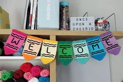 Crayon Welcome Banner