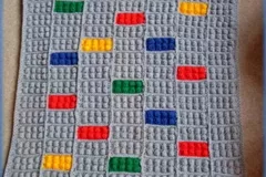 Crochet All-In-One Lego Blanket Pattern