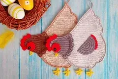 Chicken Hen Potholder