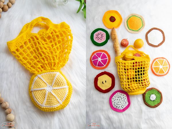 Foldable Fruit Market Bags