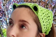 Crochet Froggy Bandana Pattern