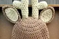 Crochet Newborn Outfit Deer Pattern