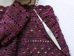 Crochet Rectangle Shawl Pattern