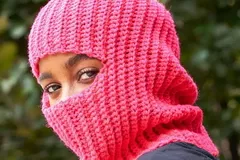 Crochet Ribbed Balaclava Pattern