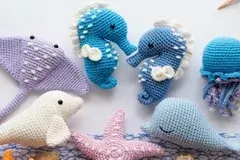 Crochet Sea Creatures Pattern