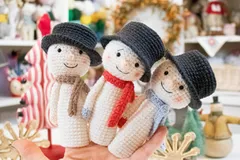 Snowman Finger Puppets