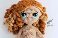 Doll Emma Crochet Amigurumi Pattern