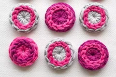 Easy Crochet Buttons Pattern