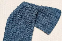 Easy Textured Crochet Scarf Pattern