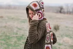 Granny Square Cardigan Crochet Pattern