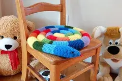 Kid’s Snake Seat Cushion