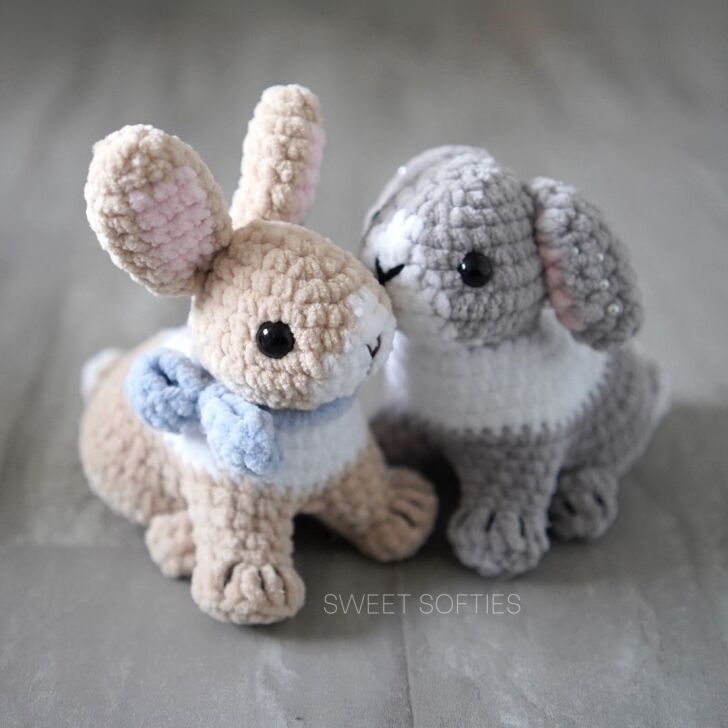 Honey Bunny Mini Amigurumi