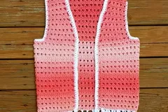 Ombre Boho Vest Crochet Pattern