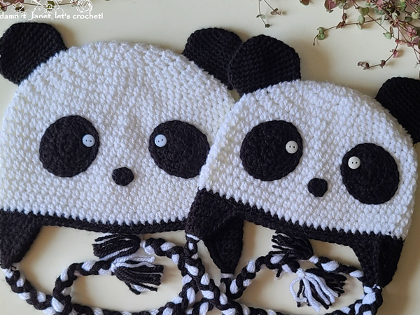 Panda Earflap Beanie