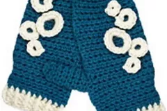 Retro Crocheted Mittens