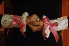 Ruffle Cuffs in Crochet