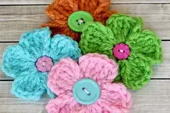 Simple Daisy Crochet Pattern