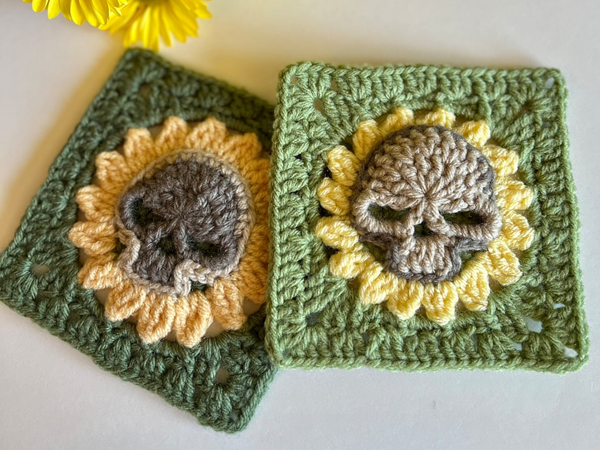 Skull Granny Square