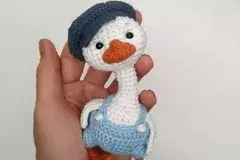 White Goose Crochet Pattern