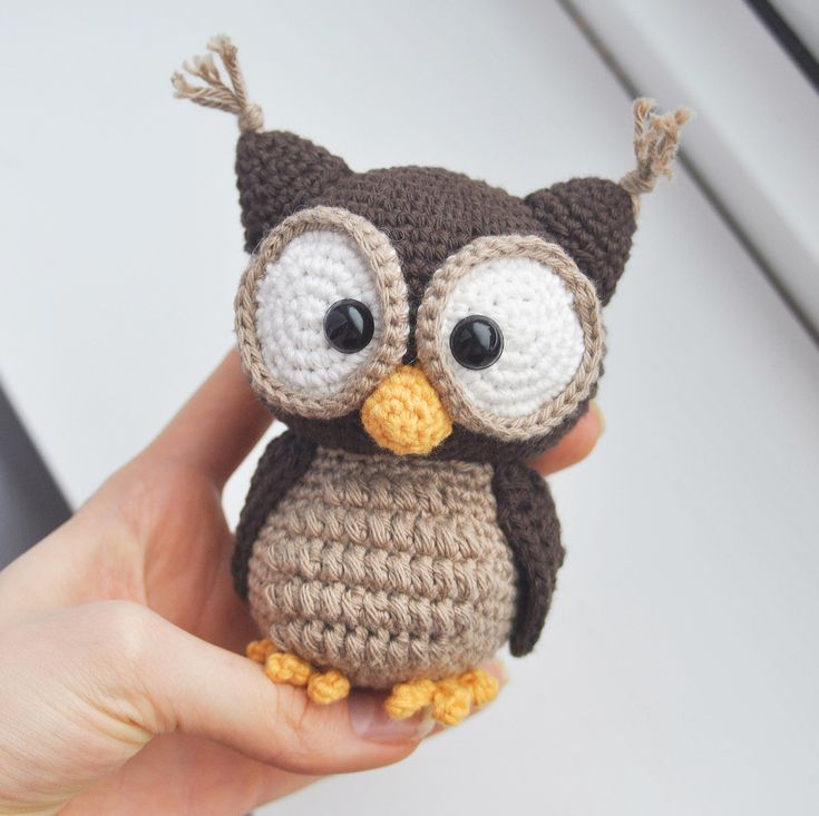 Alda the owl - CROCHET PDF PATTERN