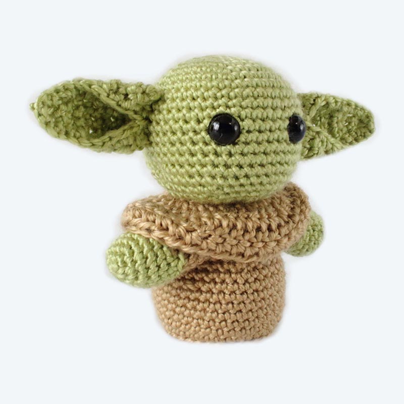 Baby Yoda Amigurumi Crochet Pattern