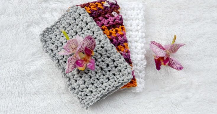 Basic Beginner Easy Washcloth Crochet Pattern