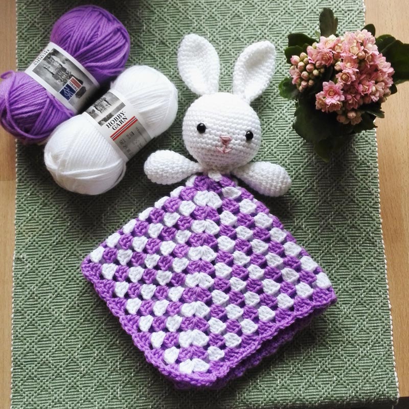 Bunny Lovey Crochet Pattern