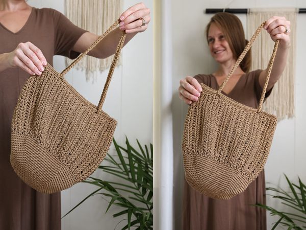 Acorn Basket Bag