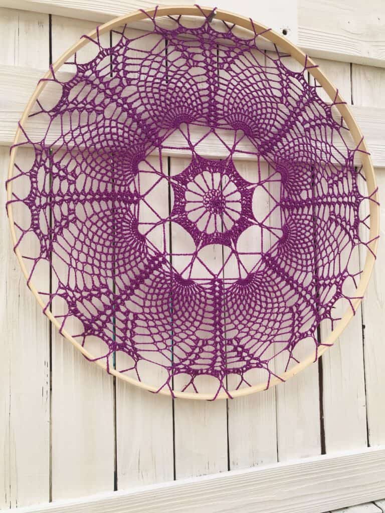 Crochet Mandala Wall Hanging Pattern