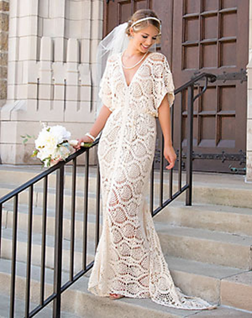 Everlasting Wedding Dress Crochet Pattern