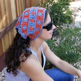 Granny Square Bandana Pattern