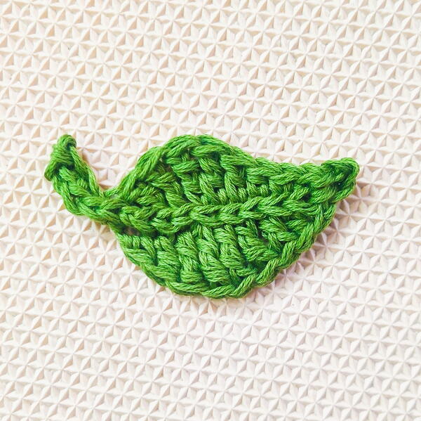 Green Leaf Applique