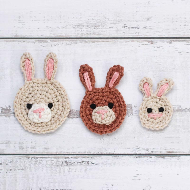 Little Bunny Applique Crochet