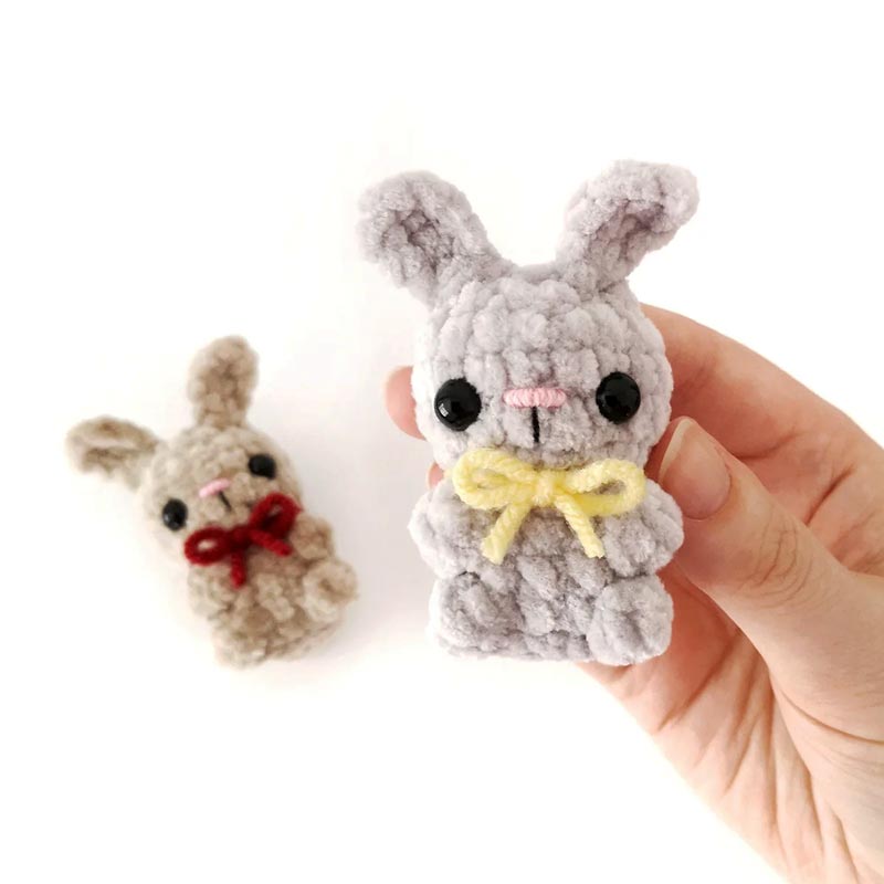 No-Sew Crochet Bunny Pattern