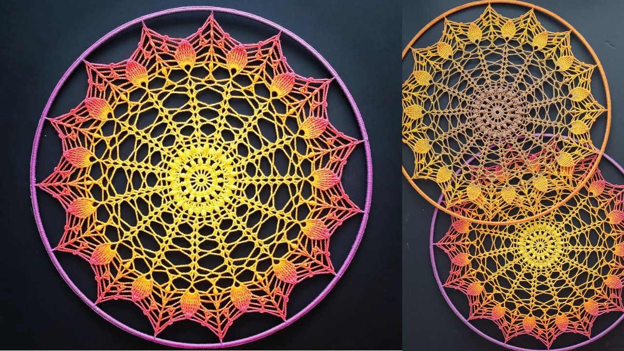 Ray Of Summer Mandala Pattern