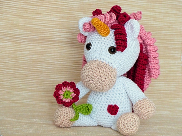 Adele, the Unicorn - Amigurumi Crochet Pattern