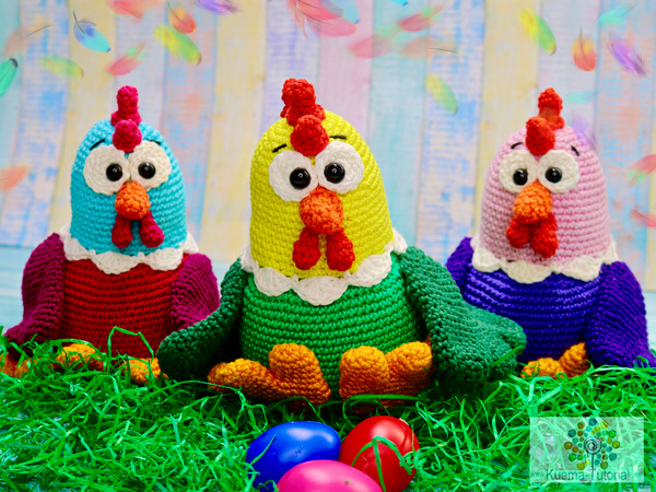 Big fat Chicken - Crochet Pattern