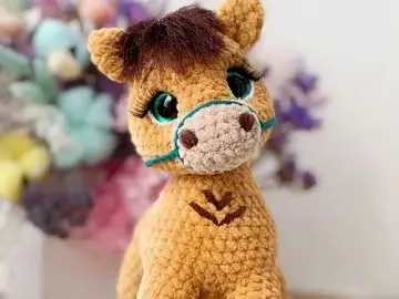 Crochet horse pattern