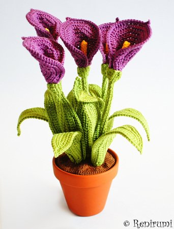 Crochet pattern Calla