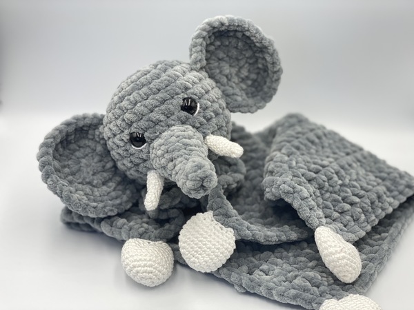 Crochet Pattern - Comforter Elefant