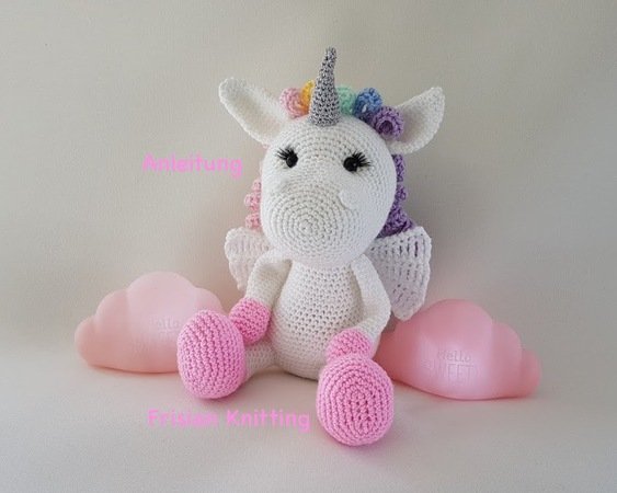 Crochet pattern Unicorn
