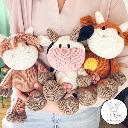 Crochet Pattern XXL-Cow
