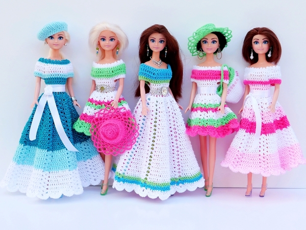 Crochet patterns Doll clothes collection Swing
